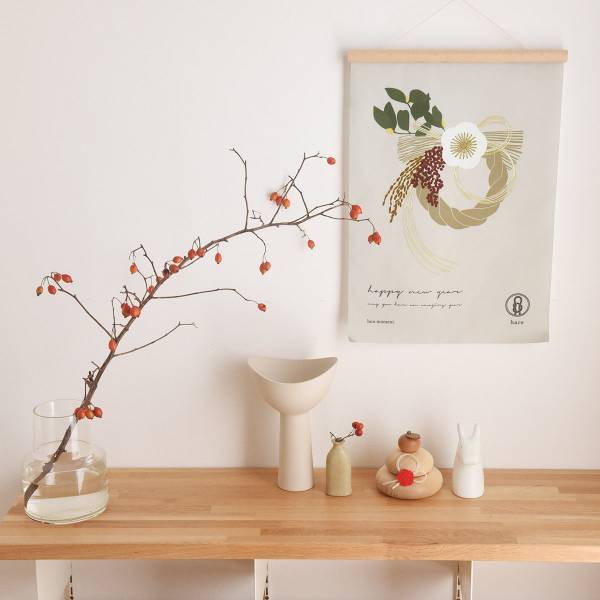 伝統とモダンどっちもいいなと思えるお正月飾り。水引しめ縄、ミニ門松、木の鏡餅・・・お正月インテリア雑貨６選[PR]