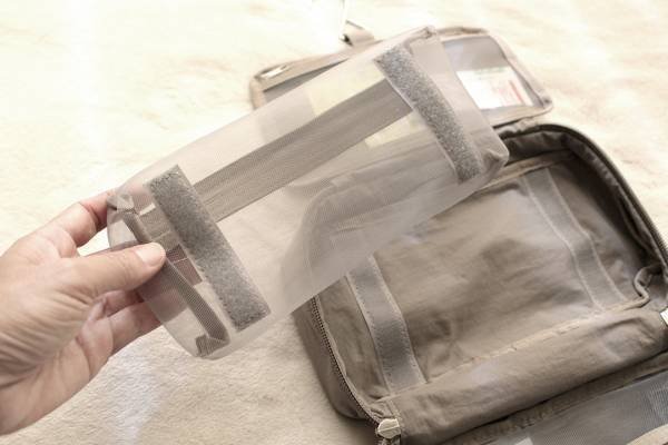 一泊旅行ならMサイズで身軽に！「bon moment　取り外せる 吊り下げポーチ」[PR]