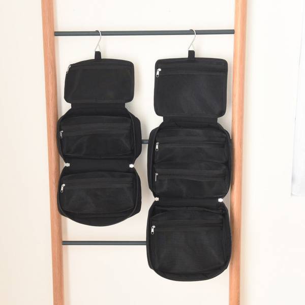 一泊旅行ならMサイズで身軽に！「bon moment　取り外せる 吊り下げポーチ」[PR]