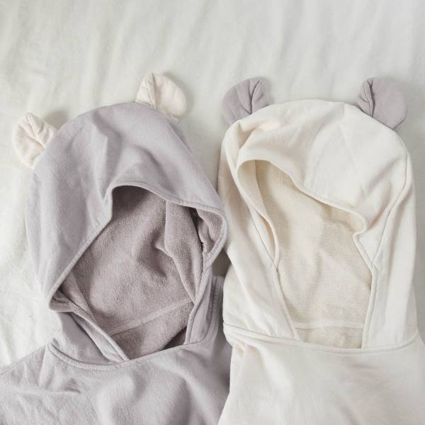 冬のお風呂上がりの救世主！　湯冷め知らずの「バスポンチョ」と「タオルキャップ」