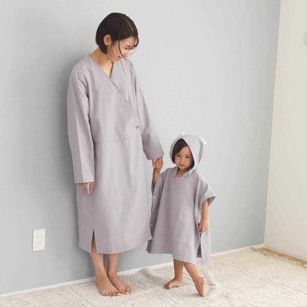 冬のお風呂上がりの救世主！　湯冷め知らずの「バスポンチョ」と「タオルキャップ」