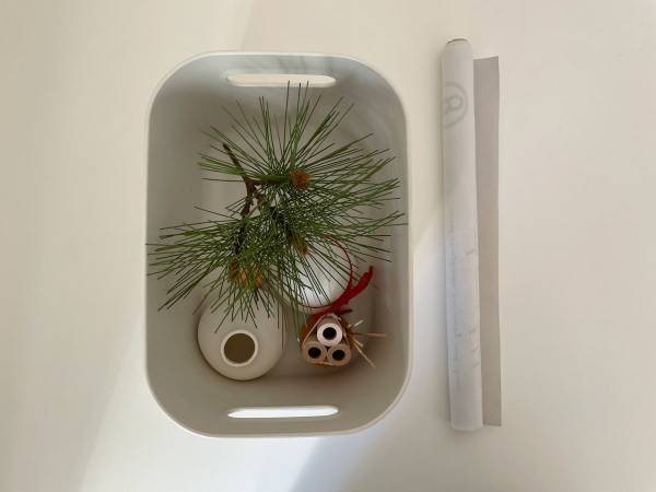 お正月飾りは、タペストリーと小さな門松で暮らしを身軽に、丁寧に。[PR]