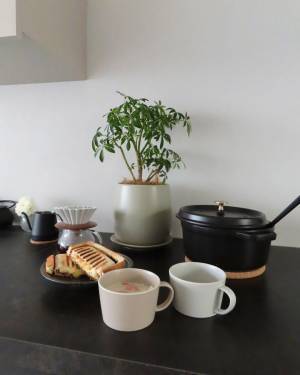 具沢山スープをふぅふぅ。寒い冬こそ毎日活躍、スープマグの出番です【インスタグラマーさんのもの選び】[PR]