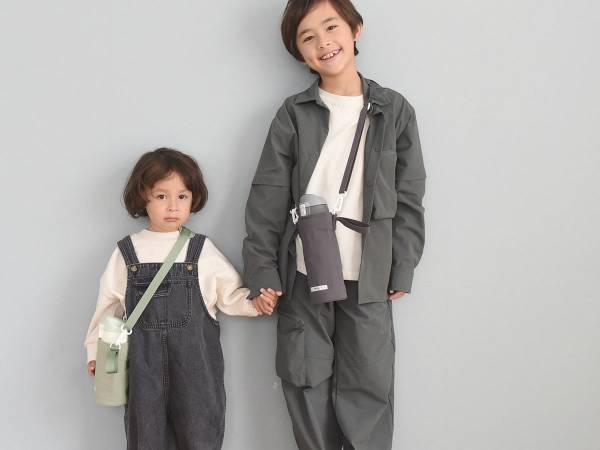 新色＆たっぷりサイズ仲間入り！ ニュアンスカラーが人気の「キッズ水筒」
