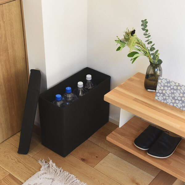 これなら狭スペースに置ける！ちょこんとスリムな「bon moment　1台3役スツール」[PR]