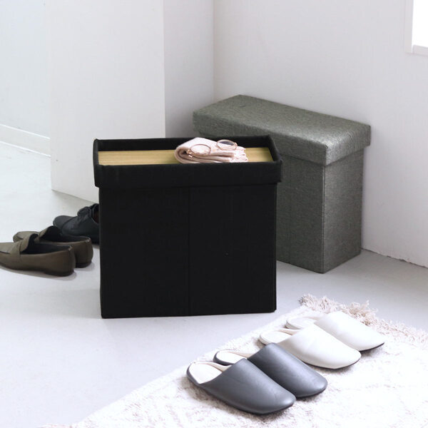 これなら狭スペースに置ける！ちょこんとスリムな「bon moment　1台3役スツール」[PR]