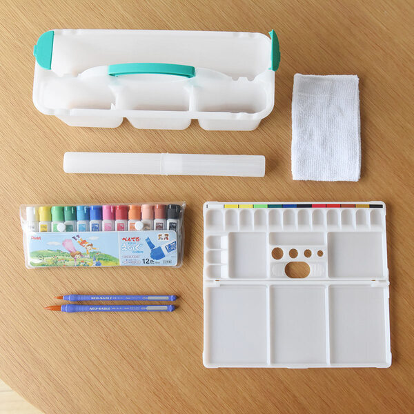 小学生ママ必見！絵の具、書道、裁縫セット、ぜーんぶ揃う「北欧カラーの通学グッズ」[PR]