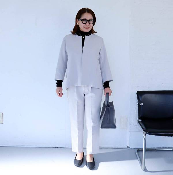 【ハレの日ファッション】世代＆体型を問わずにサラッとキマるパンツスーツ、スタッフ4人の着用例ご紹介[PR]