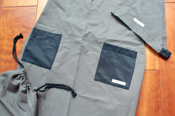 シンプルデザインだから、小学校高学年の調理実習でも活躍。「kukka ja puuキッズエプロン3点セット」[PR]