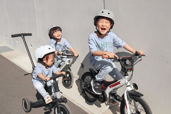 北欧テイストで長く愛用できる「キッズヘルメット」