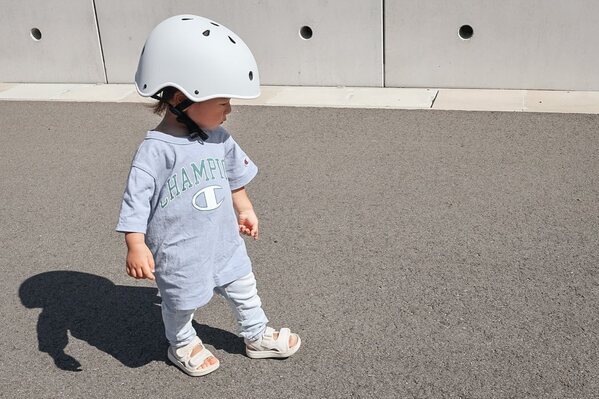 北欧テイストで長く愛用できる「キッズヘルメット」
