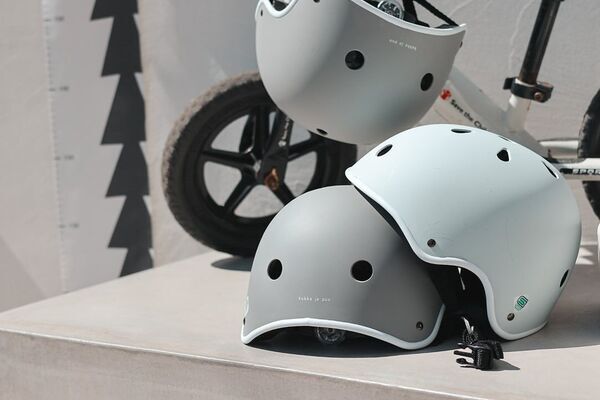 北欧テイストで長く愛用できる「キッズヘルメット」