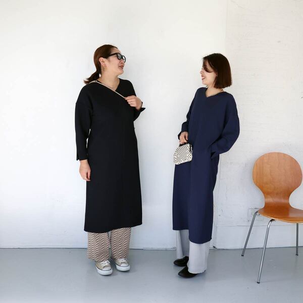 忙しい朝も即スタイル完成。一枚で着映えるワンピースを、スタッフがシーン別にコーディネート[PR]