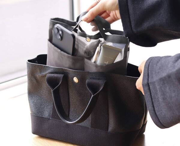 圧倒的な軽さが嬉しい、40gの超軽量バッグインバッグで春は身軽にお出かけを【インスタグラマーさんのもの選び】[PR]