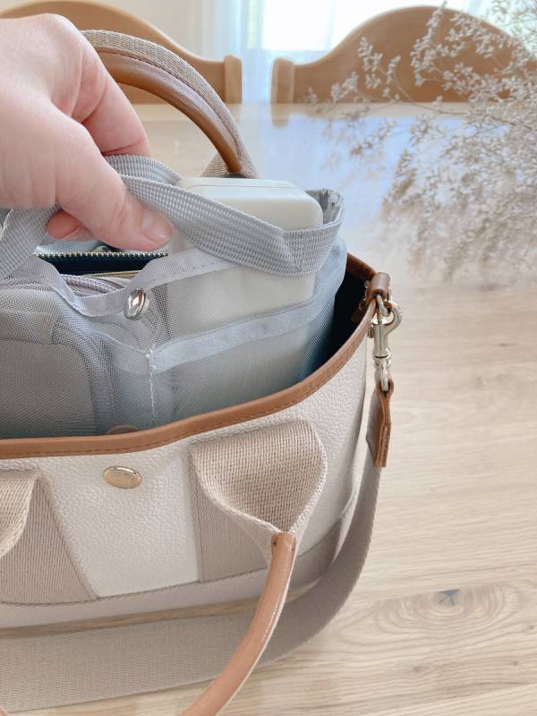 圧倒的な軽さが嬉しい、40gの超軽量バッグインバッグで春は身軽にお出かけを【インスタグラマーさんのもの選び】[PR]