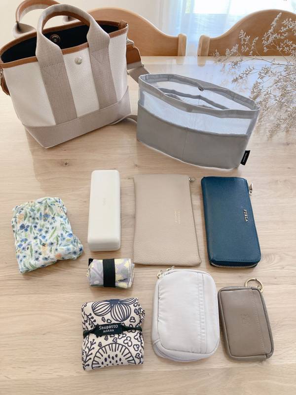 圧倒的な軽さが嬉しい、40gの超軽量バッグインバッグで春は身軽にお出かけを【インスタグラマーさんのもの選び】[PR]