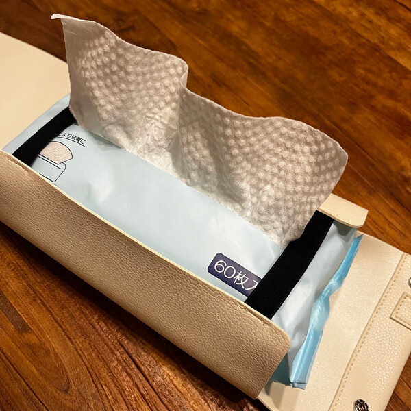 ティッシュケース以外にも。「吊るせる」「撥水性」を活かした私の活用法。[PR]