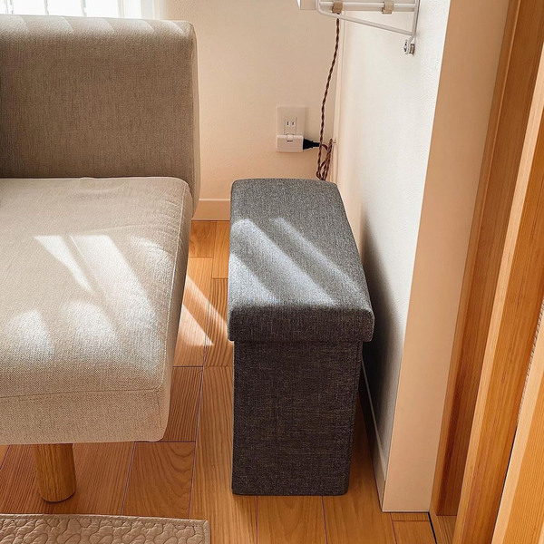 座れるだけじゃない、テーブルにもなる進化系収納。インスタグラマーさんはこう使う！[PR]