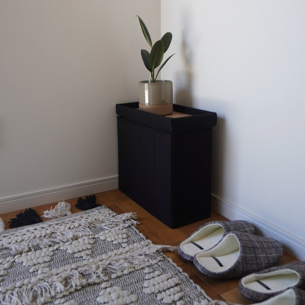 座れるだけじゃない、テーブルにもなる進化系収納。インスタグラマーさんはこう使う！[PR]