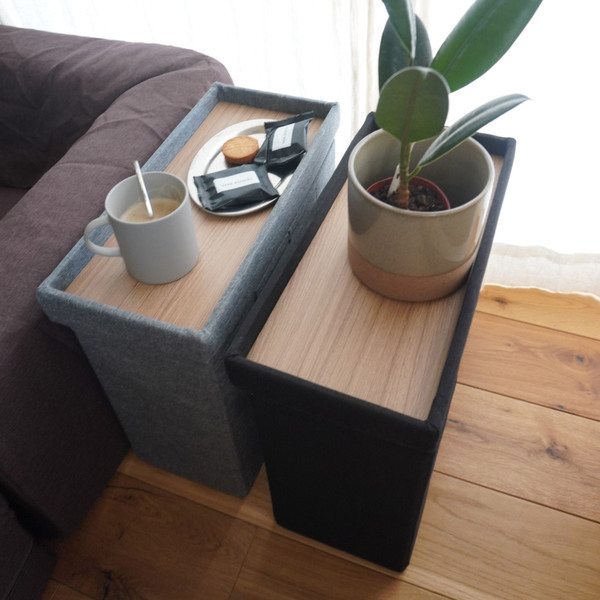 座れるだけじゃない、テーブルにもなる進化系収納。インスタグラマーさんはこう使う！[PR]