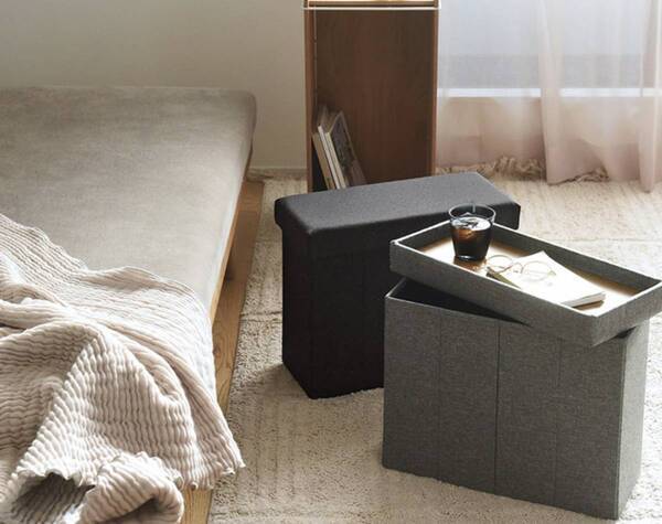 座れるだけじゃない、テーブルにもなる進化系収納。インスタグラマーさんはこう使う！[PR]