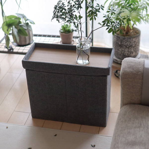 座れるだけじゃない、テーブルにもなる進化系収納。インスタグラマーさんはこう使う！[PR]