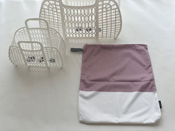 夏の水遊びに便利！ 「濡れたまま収納できる防水ポーチ」