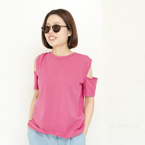 夏の紫外線対策必需品！「ATELIER BRUGGE（アトリエブルージュ）ボストンサングラス」スタッフコーディネート一挙公開[PR]