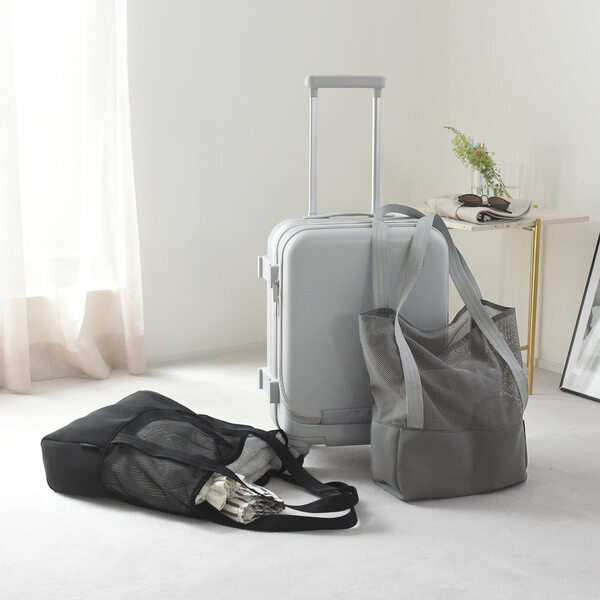 ガンガン使えるのに、こなれた雰囲気。「夏にちょうどいい」メッシュトートできました[PR]