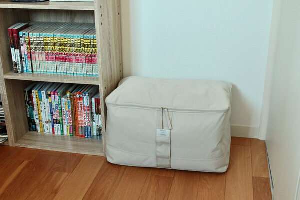 オフシーズンの衣類や寝具の片付けに。クローゼットもお部屋もスッキリ整う「ソフトタイプのbon moment 衣類収納ケース」[PR]