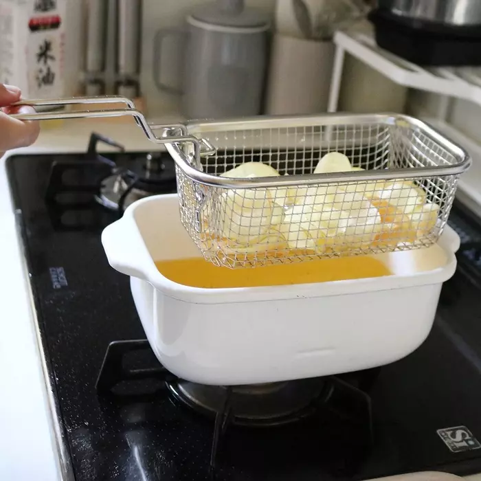 揚げ物上達への最短距離!「まとめ揚げ」&「二度揚げ」が簡単にかなう揚げざる活用法