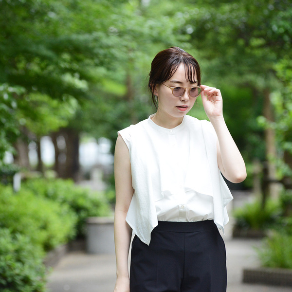 夏のマンネリコーデに小さな冒険「小顔見えフレーム」NEWアイウェア入荷！[PR]