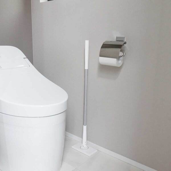トイレ掃除の全イヤイヤを解決する、小回りヘッドの「ノータッチトイレワイパー」新登場！[PR]