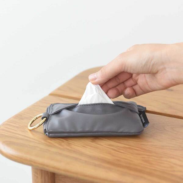 暮らしの質をちょっとUPさせる、洗えるフェイクレザーポーチ新作2種[PR]