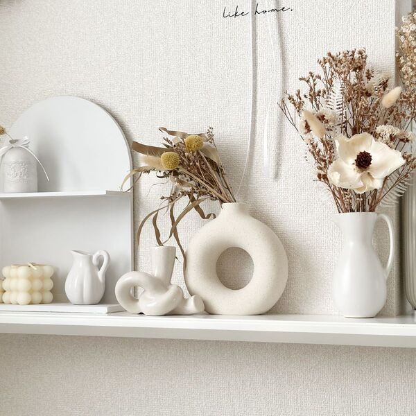 「誰でも簡単に洗練インテリア」で注目のフラワーベース。インスタグラマーさんはこんな組み合わせで使っています[PR]