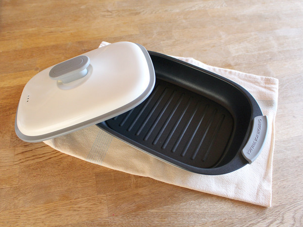  レンチンでふっくら香ばしく！ 焼き魚のハードルが下がる「COPAN レンジグリル」