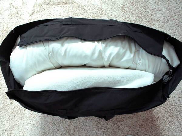 日用品のまとめ買いにも。大荷物もラクラク運べる。「bon momentのビッグサイズ・トート」[PR]