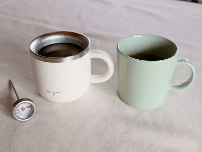 熱湯が2分で飲み頃。手軽に温活「白湯専用マグ」で、夏に冷やしたカラダをリセット!