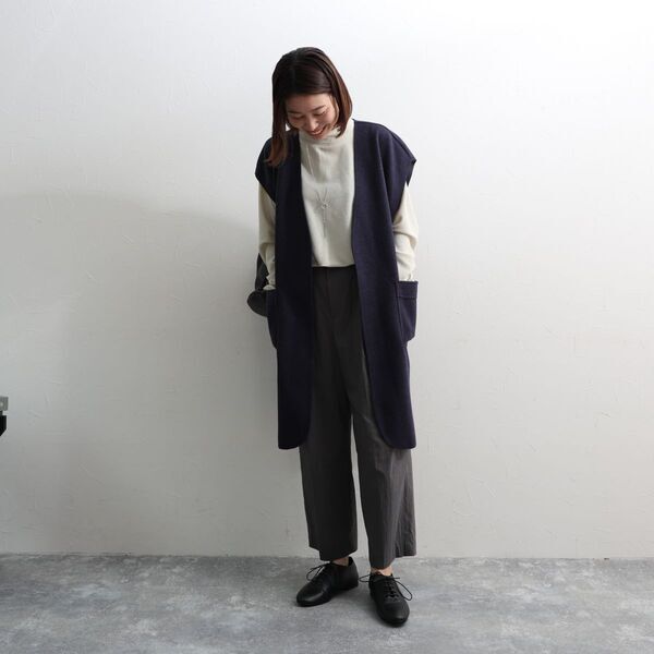 秋服のマンネリ脱却！「ジレ初心者」スタッフ3名が着回しに挑戦しました[PR]