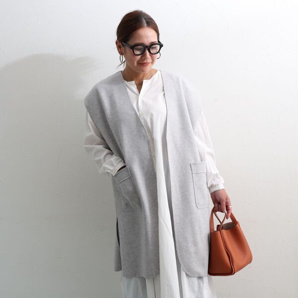 秋服のマンネリ脱却！「ジレ初心者」スタッフ3名が着回しに挑戦しました[PR]