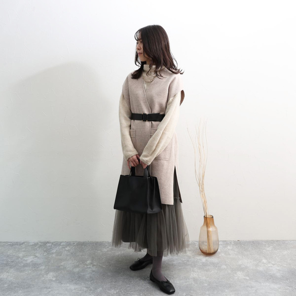 秋服のマンネリ脱却！「ジレ初心者」スタッフ3名が着回しに挑戦しました[PR]