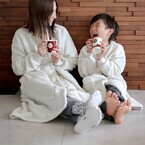 冬のおうち時間を楽しむ裏ワザ！？「着る毛布」で仲良くぬくぬく親子リンク【インスタグラマーさんのもの選び】[PR]