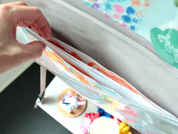 思い出の作品を、飾りながらスッキリ収納。「bon momentのウォールポケット」でキッズ・ギャラリーが完成！[PR]