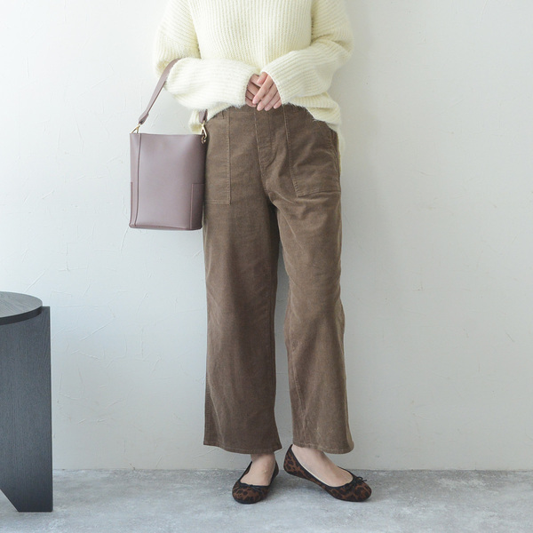 スッキリ派？ゆったり派？『コーデュロイパンツ』ではじめる秋冬満載コーデをご紹介！[PR]