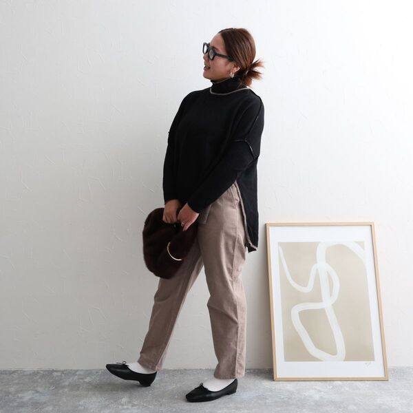 スッキリ派？ゆったり派？『コーデュロイパンツ』ではじめる秋冬満載コーデをご紹介！[PR]