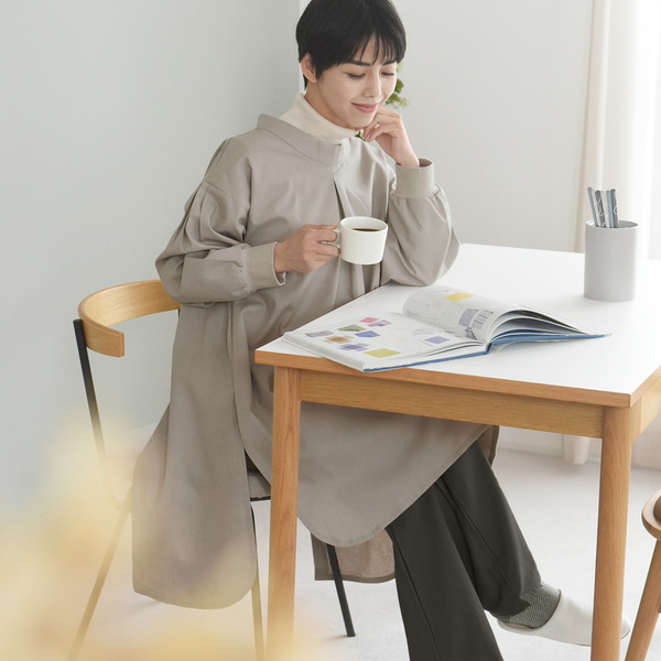 冬の家事には“3秒”かっぽう着がお役立ち。毎朝バタバタでも服は汚さない！身長別スタッフの試着レポート[PR]