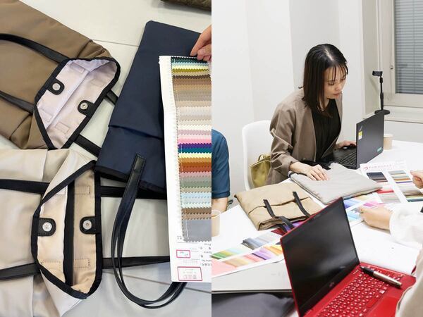 朝時間.jp×アンジェ初コラボ！働く女性やママにぴったりな「みんなの理想のサブバッグ」誕生[PR]