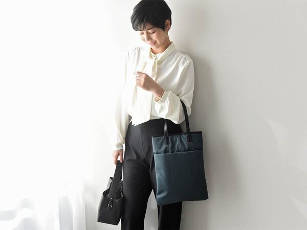 朝時間.jp×アンジェ初コラボ！働く女性やママにぴったりな「みんなの理想のサブバッグ」誕生[PR]