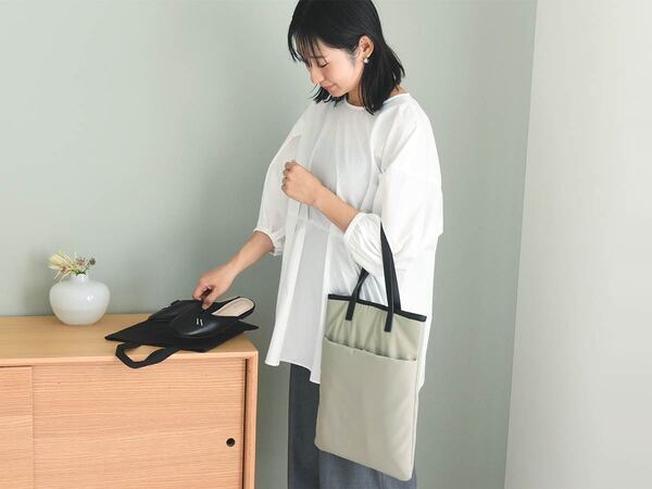 朝時間.jp×アンジェ初コラボ！働く女性やママにぴったりな「みんなの理想のサブバッグ」誕生[PR]