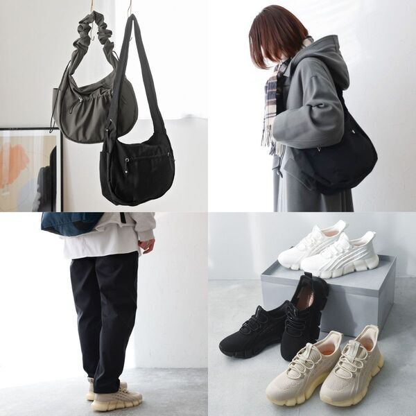 来たる春に向けて。新作の「ファッション小物」2選をスタッフがコーディネート[PR]